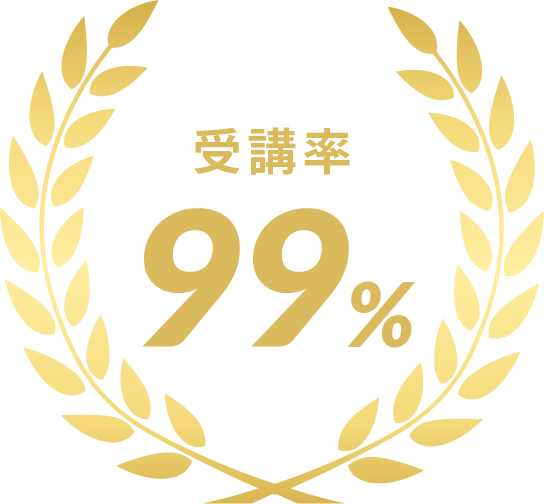 受講率99%